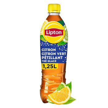 Lipton Sparkling Iced Tea Lemon  1.25L