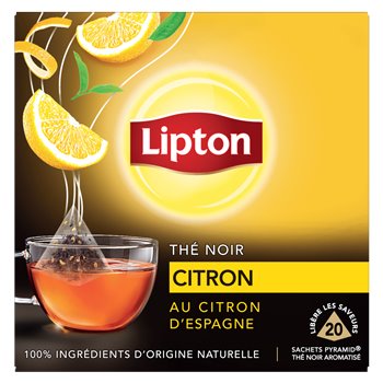 Lipton The Noir Citron (x25) 40g