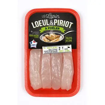 Loeul & Piriot Rabbit Fillets (x4) 200g