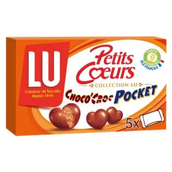Lu Choco'Croc Hearts Pocket 180g