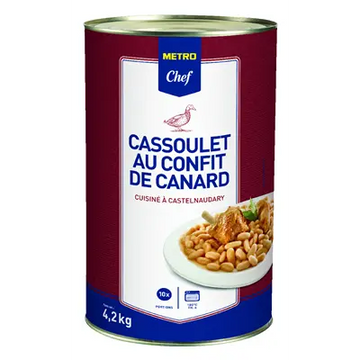 Metro Chef Cassoulet with Duck Confit Box 4.2kg
