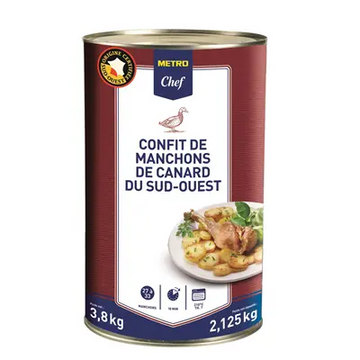 METRO Chef Duck Manchons Confits 3.8 kg