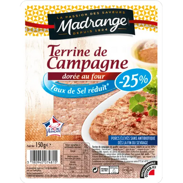 Madrange Country Terrine -25% 180g