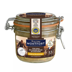 Maison Montfort Whole Duck Foie Gras IGP Sud-Ouest Gascogne 130g