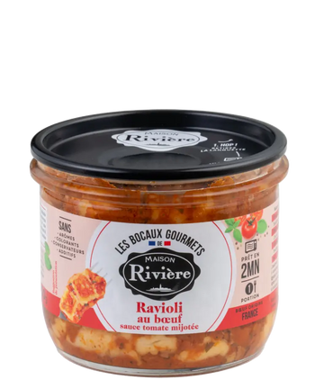 Maison Riviere Beef Ravioli with Tomato Sauce 300g