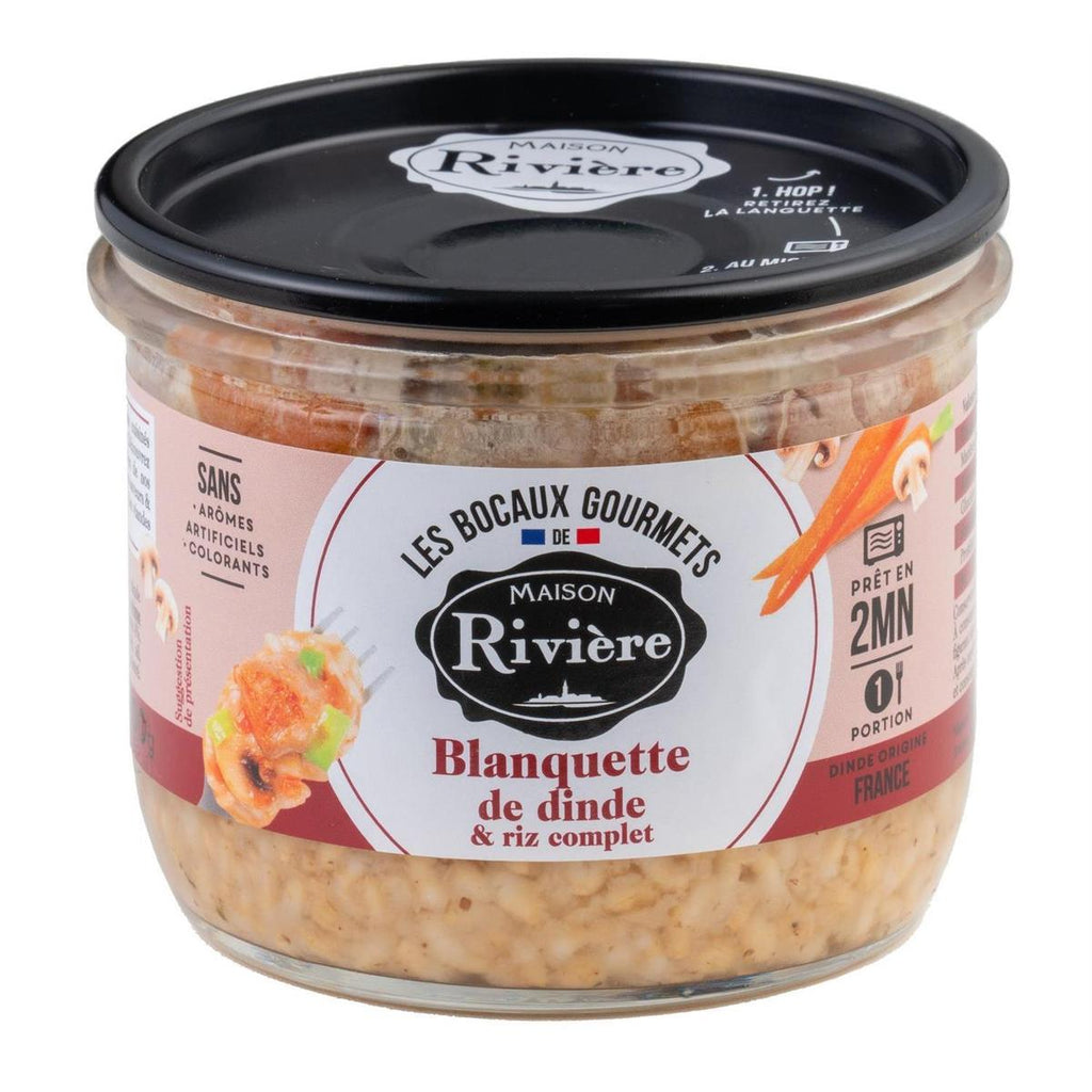Maison Riviere Blanquette de Dinde and Rice 300g