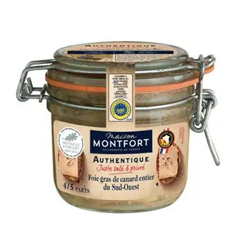 Maison Montfort Whole Duck Foie Gras IGP Sud-Ouest 180g