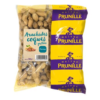 Maitre Prunilles Peanuts in shell 500g
