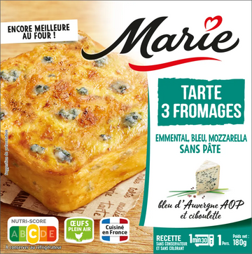 Marie 3 Cheese Tart 180g