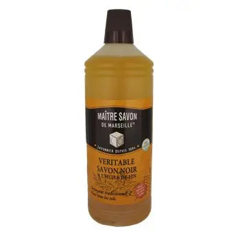 Maitre Savon Marseille Soap Real Black Soap 1L