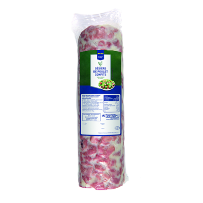 Metro Chef Confit Chicken Gizzards Roll 2 kg