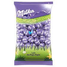 Milka Alpin Milk Chocolate Eggs 500g