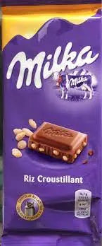 Milka Milk Chocolate Rice Crisp 100g