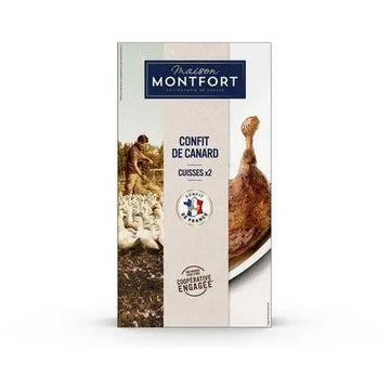 Montfort Confit de Canard (x2) Legs 400g