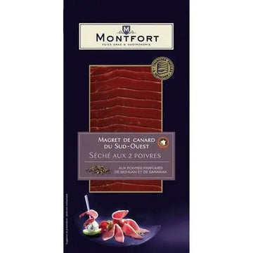 Montfort Duck Breast with 2 Peppers Sliced 80g