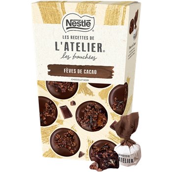 Nestlé L'Atelier Noir Feves Cacao Christmas Chocolate Bites 262g