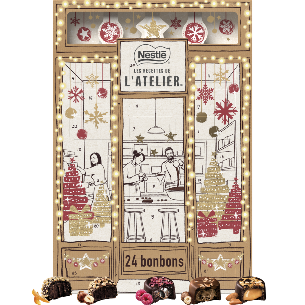 Nestle Les Recettes de l'Atelier Advent Calendar 269g