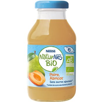 Nestle Naturnes Organic Drink Pear Apricot 200ml