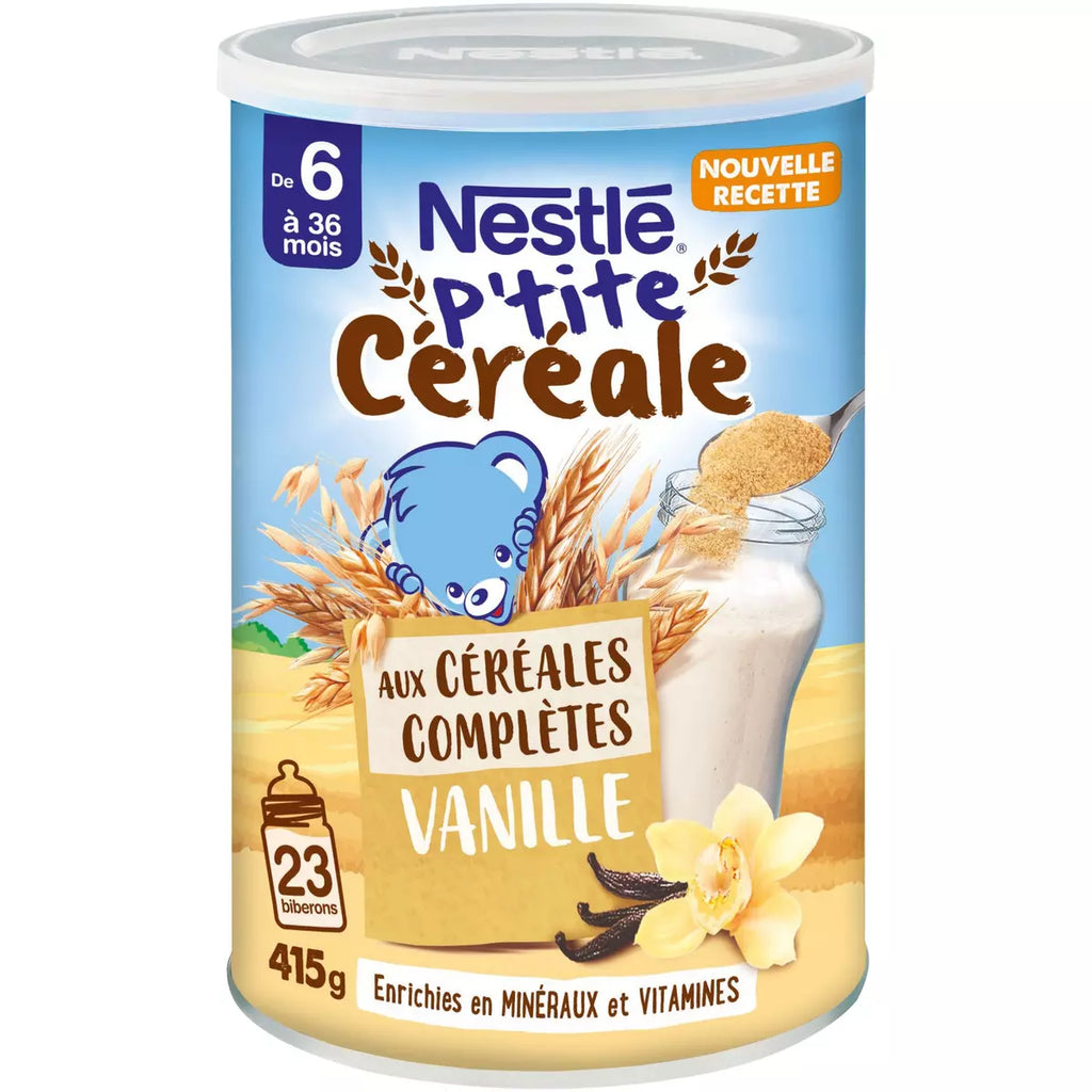 Nestle P'tite Cereals Vanilla 415g