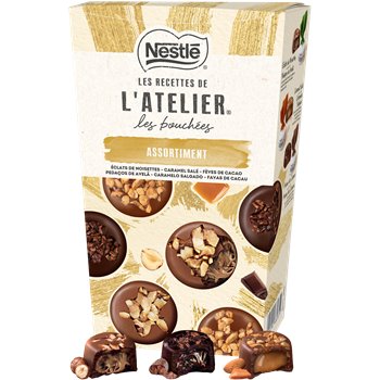  Nestlé l'Atelier Christmas Chocolate Bites Mix 271g