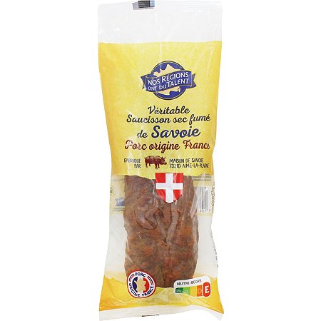 Nos Regions Dry Smoked Sausage from Savoie 250g