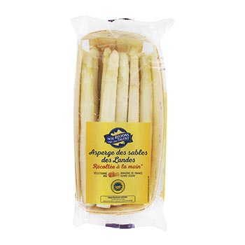 Nos Regions Whites Asparagus from Landes IGP 500g