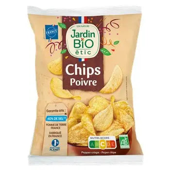 Jardin Bio Étic Organic Pepper Chips 100g