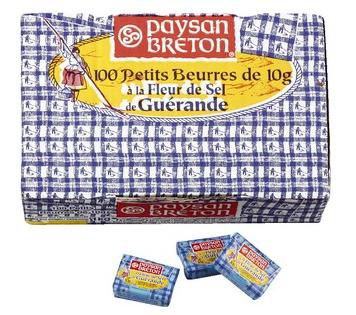 Paysan Breton Guerande Semi Salted Butter in portions of 100x10 g