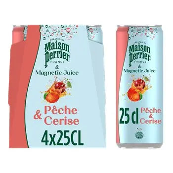 Maison Perrier Peach Cherry Juice 4x25cl