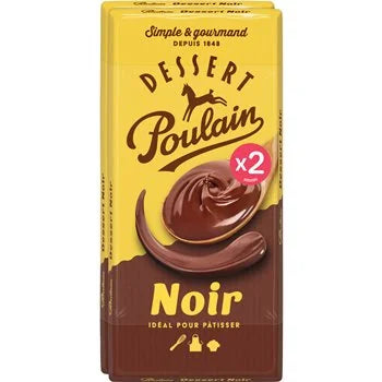 Chocolat noir Poulain extra-fin is a classic French dark chocolate choice for anyone who enjoys a fine, smooth chocolate moment with a richer cocoa-style taste. Ideal for keeping in the cupboard, sharing after a meal, pairing with coffee, or using in simple homemade desserts, it brings the familiar appeal of French supermarket chocolate to everyday indulgence.