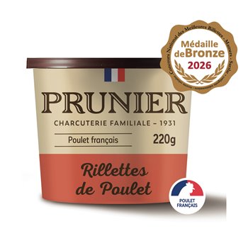 Prunier Chicken Rillettes 220 g