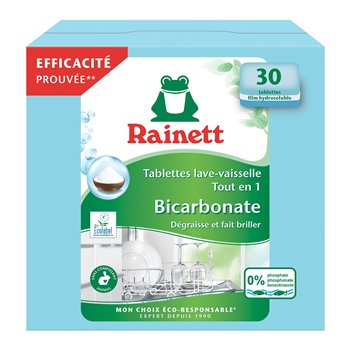 Rainett All in 1 Bicarbonate Dishwasher Tablet (x30) 600g