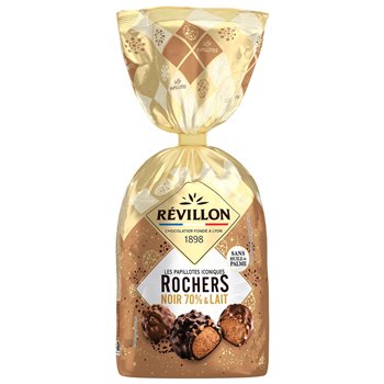 Revillon Papillotes Rochers Black & Milk 370g