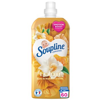 Soupline Concentrated Tangerine Softener (x60) 1.28ml
