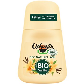 Ushuaia Organic Deodorant Vanilla Bead 50ml