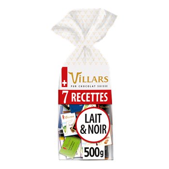 Villars 7 Recettes Lait & Noir 500g