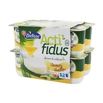 Délisse Vanilla Actifidus - 12x125g