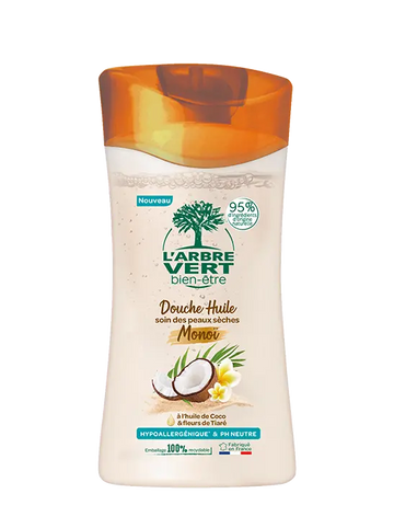 Arbre Vert Shower Gel Monoi Coconut oil and Tiaré 250ml