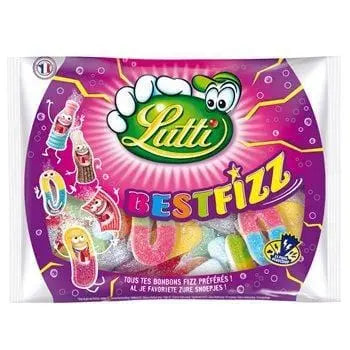 Lutti Bonbon Bestfizz 350g