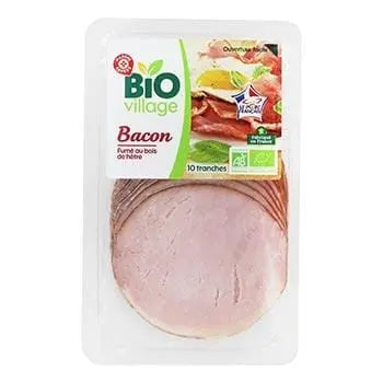 Bio Village Organic Sliced Bacon 100g