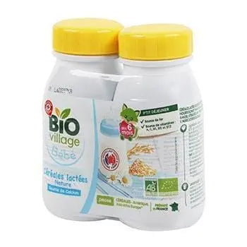 Bio Village Cereal Milk Nature 2x250ml
