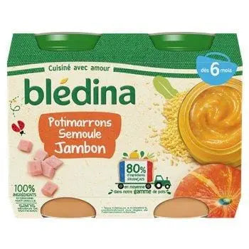 Bledina Pumpkin Semolina Ham 2x200g