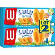 Lu 3 Apricot Barquettes 2x120g