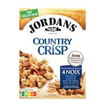 Jordans Country Crisp 4 Nuts 550g