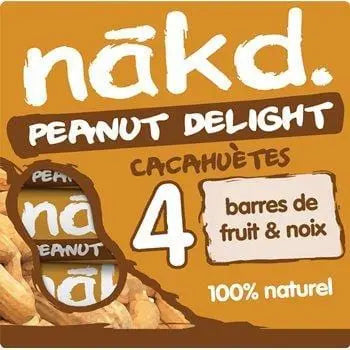 Nakd Peanut delight Cereal Bars - 4x35g