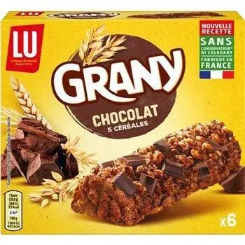 Grany Chocolate (x6) 125g