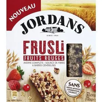 Jordans Red Fruits (x6) 180g