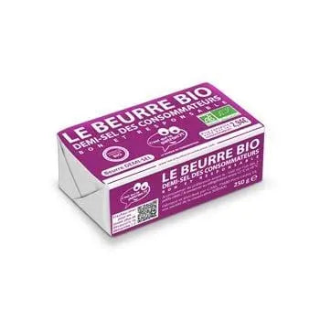 C'est Qui le Patron Organic Butter Half Salt 250g