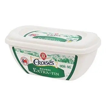 Les Croisés Butter 80% MG Demi-sel Extra Fine - 250g