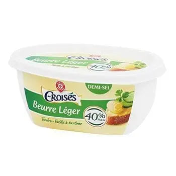 Les Croisés Tender Half Salt Butter - 40% fat - 250g